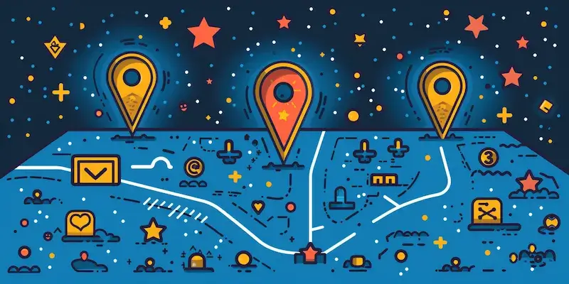 Google Maps jak zrobić pinezkę?