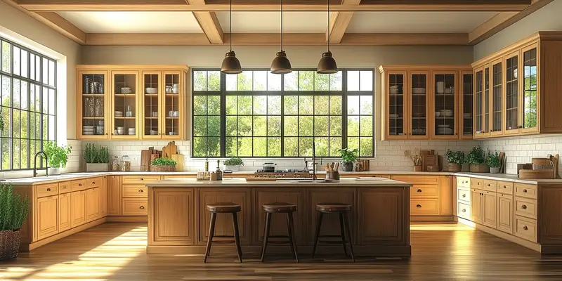 Co na ścianę między meble kuchenne?