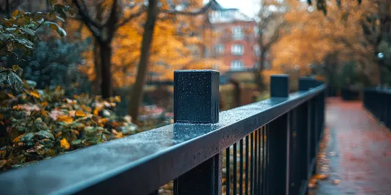 Alu Zäune aus Polen