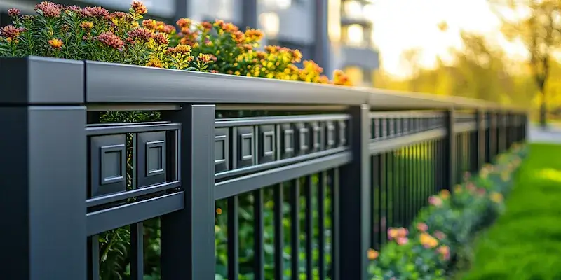 Edelstahlzäune aus Polen - langlebig und wartungsarm