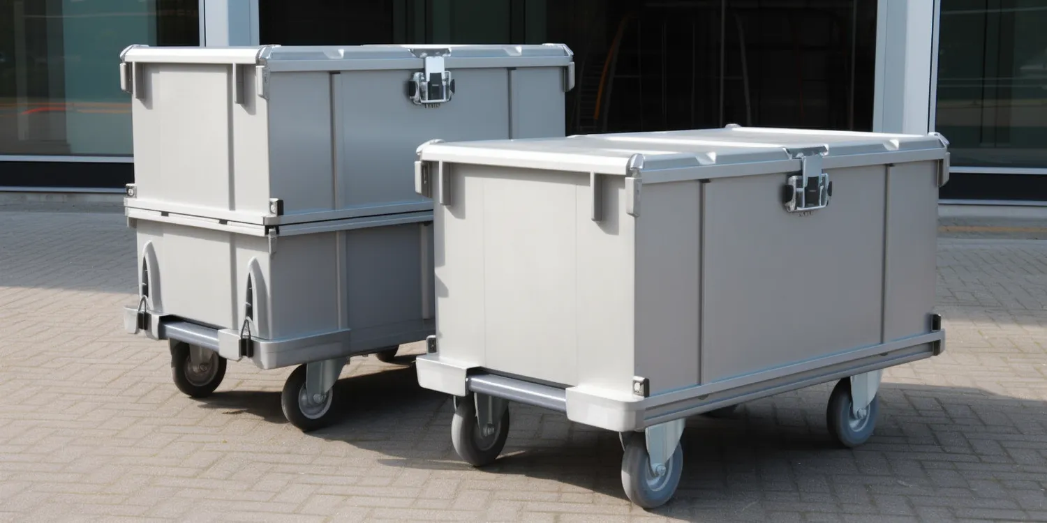 Skrzynie metalowe transportowe 2